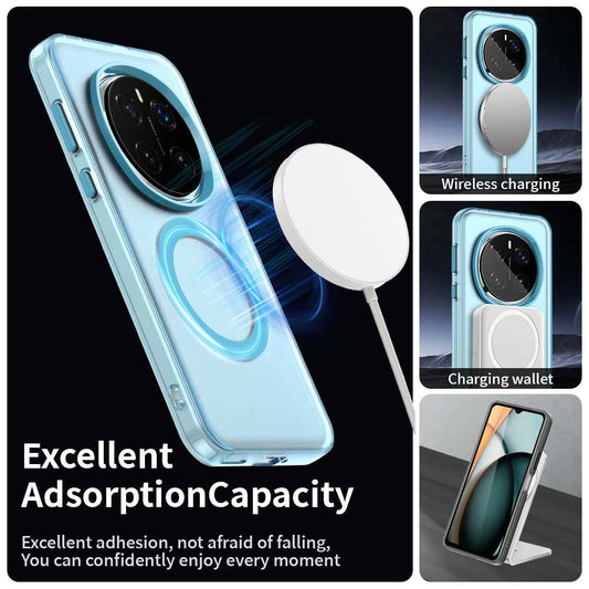Калъф MagSafe за Honor Magic7 Pro, Techsuit, CandyCase, Син