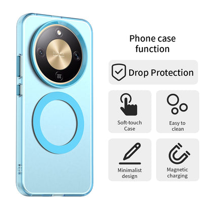 MagSafe Case for Honor Magic8 Lite, Techsuit, CandyCase, Blue