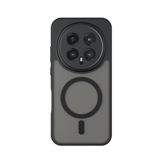 Калъф MagSafe за Honor Magic8 Pro, Techsuit, PureFrost, Черен сатен