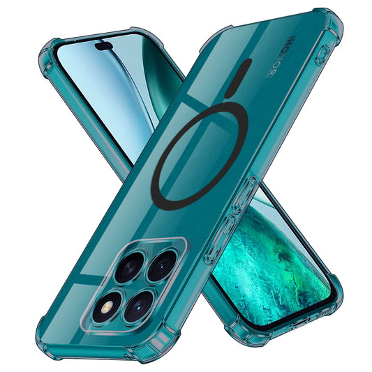 Калъф MagSafe за Honor X8c, Techsuit, Shockproof Clear, Опушен
