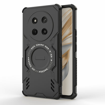 Калъф MagSafe за Honor X9c / Magic7 Lite, Techsuit, ArmorMag, Черен