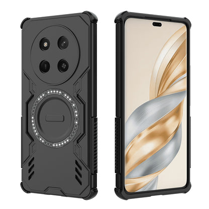 Калъф MagSafe за Honor X9c / Magic7 Lite, Techsuit, ArmorMag, Черен