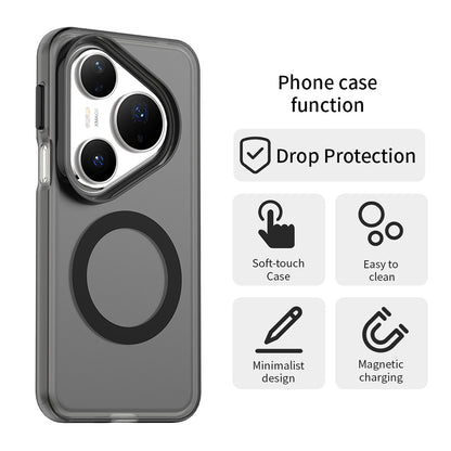 Калъф MagSafe за Huawei Pura 80 Pro, Techsuit, CandyCase, Черен