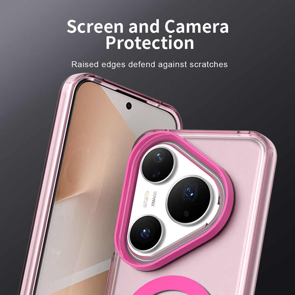 Калъф MagSafe за Huawei Pura 80 Pro, Techsuit, CandyCase, Розов