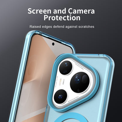 MagSafe калъф за Huawei Pura 80 Ultra, Techsuit, CandyCase, Син