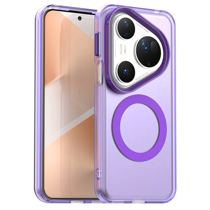 Калъф MagSafe за Huawei Pura 80 Ultra, Techsuit, CandyCase, Лилав