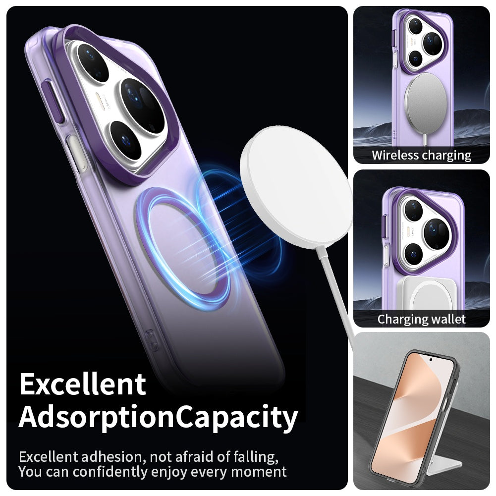 Калъф MagSafe за Huawei Pura 80 Ultra, Techsuit, CandyCase, Лилав