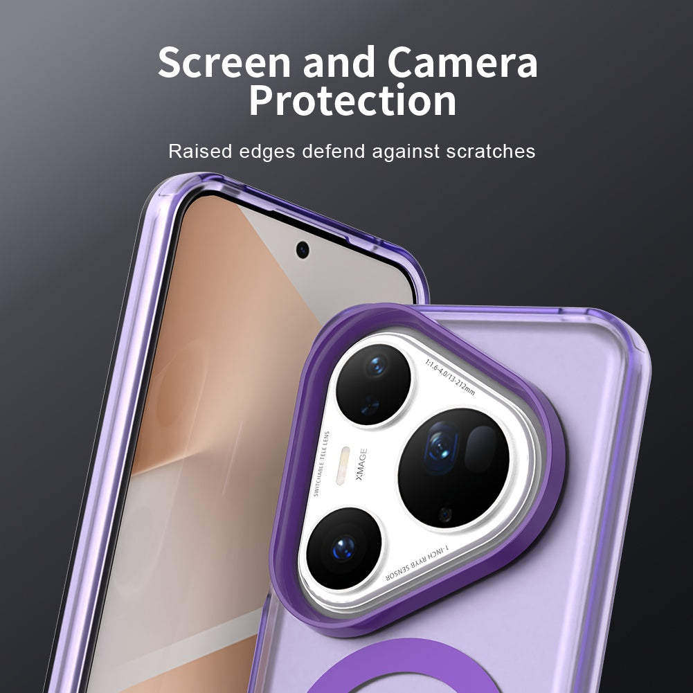 Калъф MagSafe за Huawei Pura 80 Ultra, Techsuit, CandyCase, Лилав