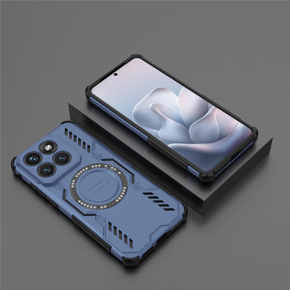 Калъф MagSafe за Motorola Edge 70 Fusion, Techsuit, ArmorMag, Син