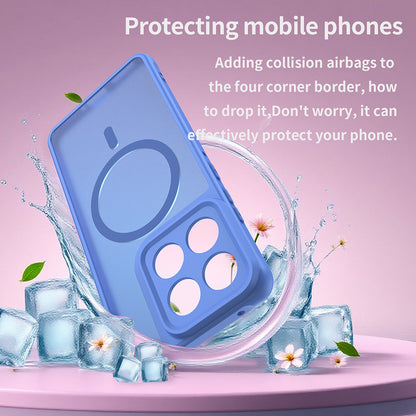 Калъф MagSafe за Motorola Edge 70, Techsuit, HaloFrost II, Син