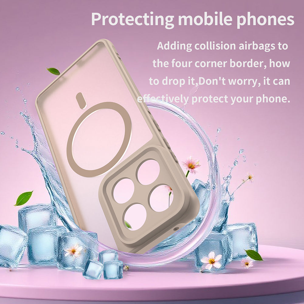 Калъф MagSafe за Motorola Edge 70, Techsuit, HaloFrost II, Златист