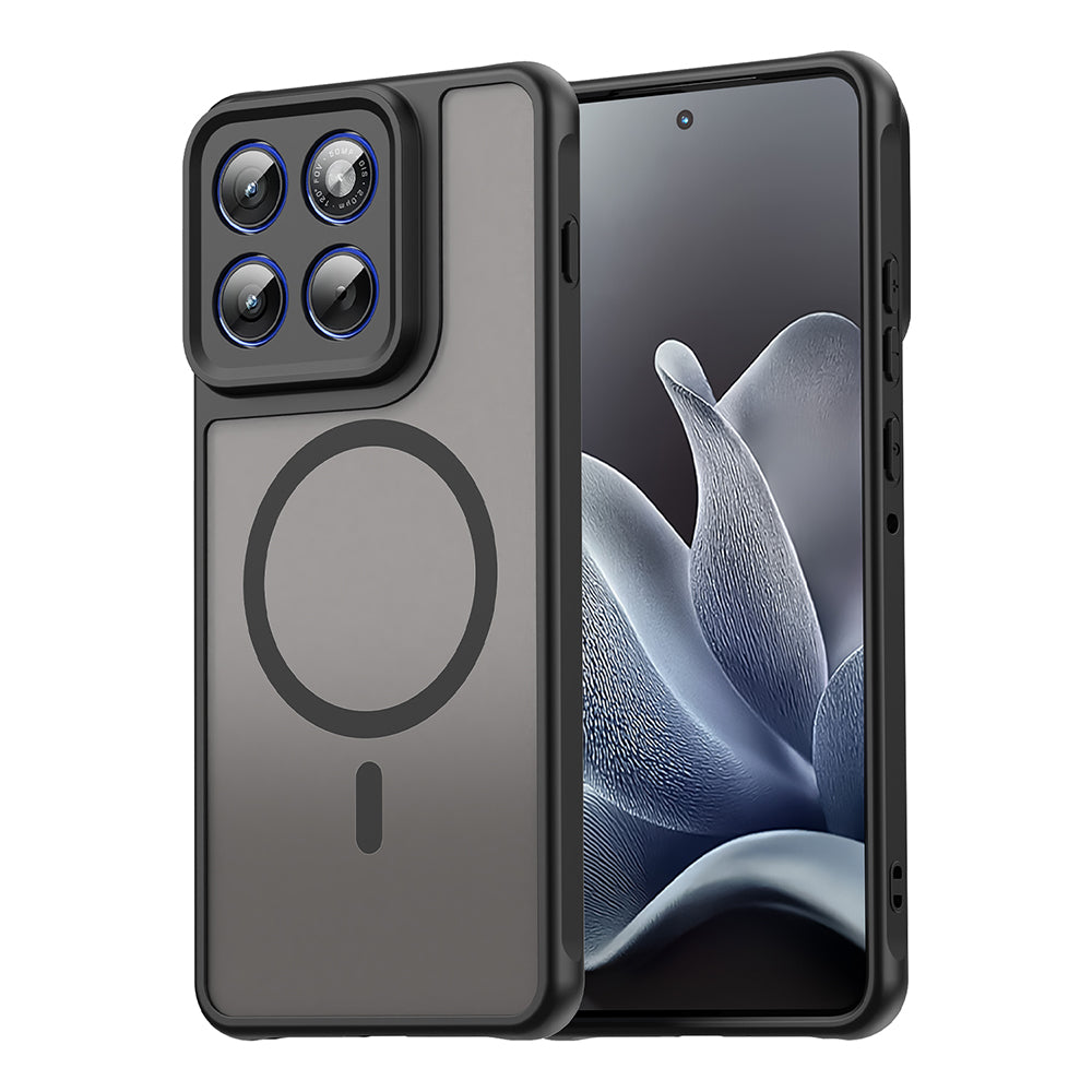 MagSafe Case for Motorola Edge 70, Techsuit, HaloFrost II, Black