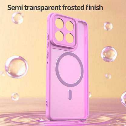 Калъф MagSafe за Motorola Edge 70, Techsuit, HaloFrost II, Розов