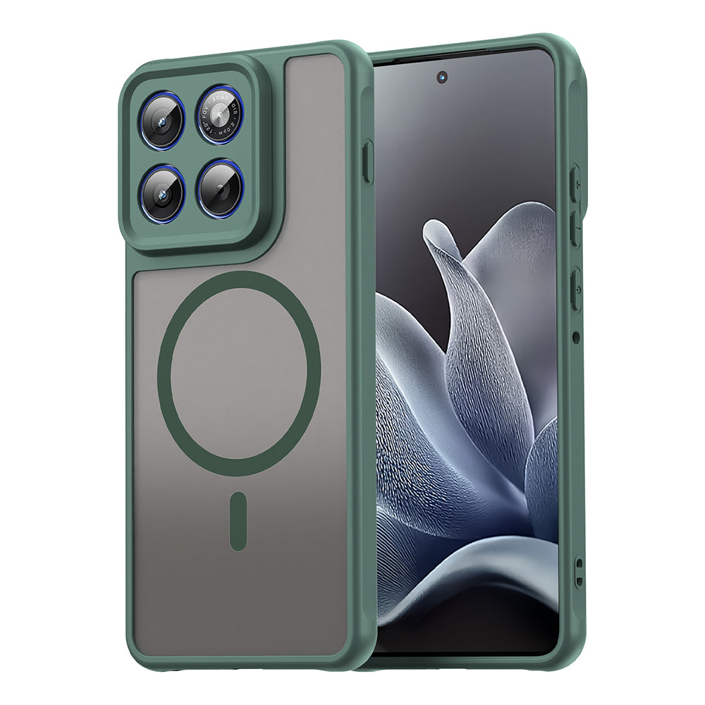 Калъф MagSafe за Motorola Edge 70, Techsuit, HaloFrost II, Зелен