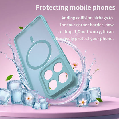 Калъф MagSafe за Motorola Edge 70, Techsuit, HaloFrost II, Светлозелен