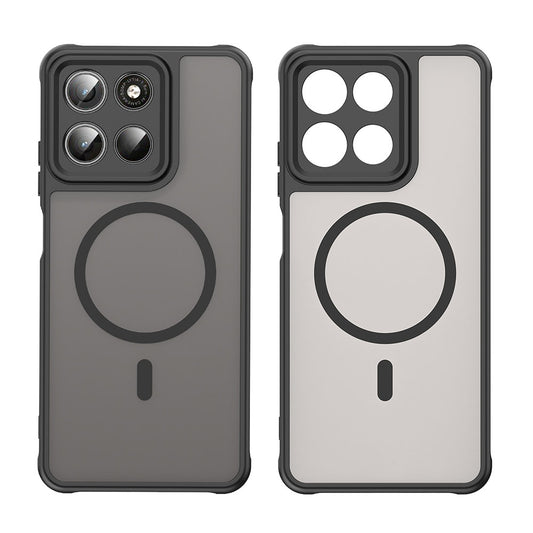 Калъф MagSafe за Motorola Moto G47 / G37 Power / G37, Techsuit, HaloFrost II, Черен