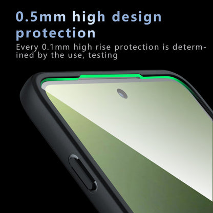 Калъф MagSafe за Motorola Moto G67 Power / G57 Power, Techsuit, PureFrost, Сатенено черен