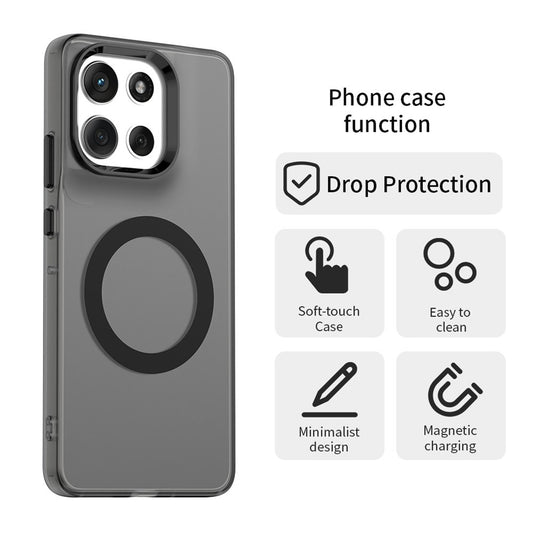 Калъф MagSafe за Motorola Moto G86, Techsuit, CandyCase, Черен