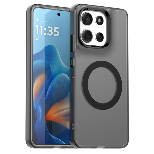 Калъф MagSafe за Motorola Moto G86, Techsuit, CandyCase, Черен