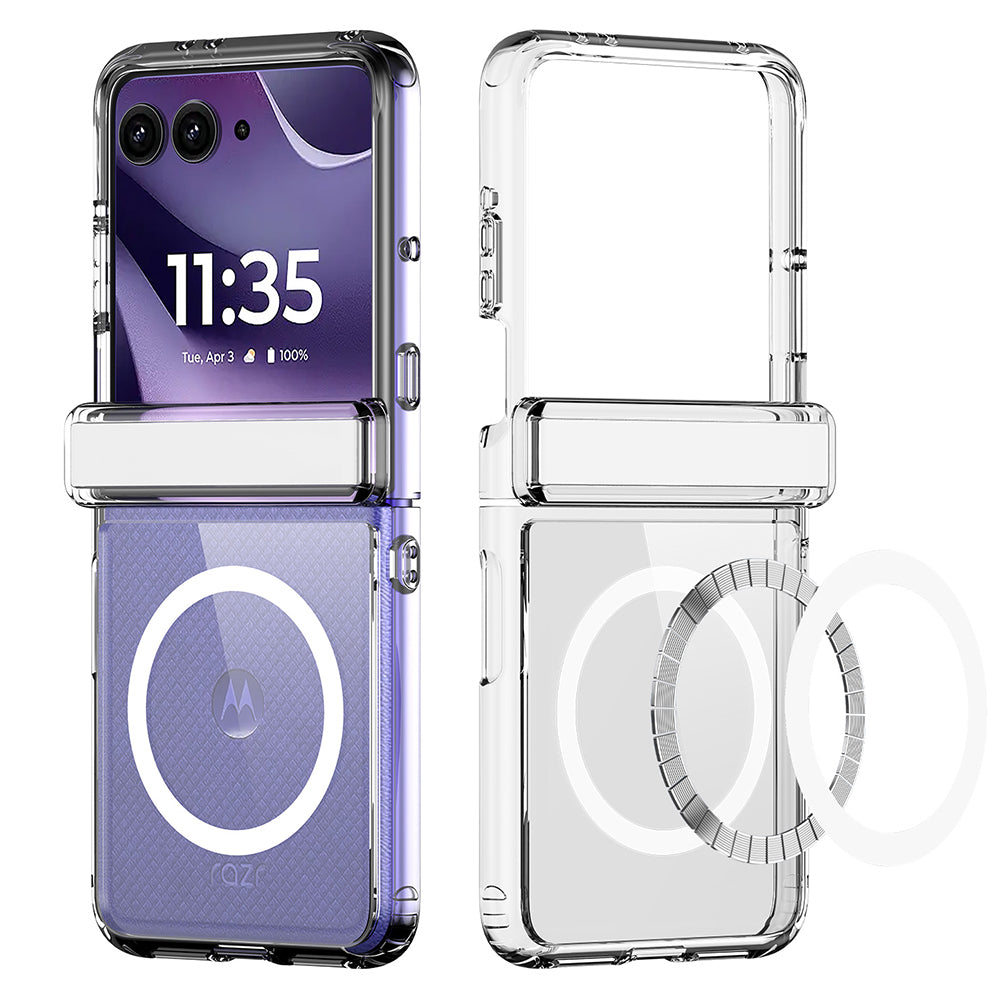 Калъф MagSafe за Motorola Razr 70 / Razr 60 / Razr 50, DUX DUCIS, прозрачен, без шарки