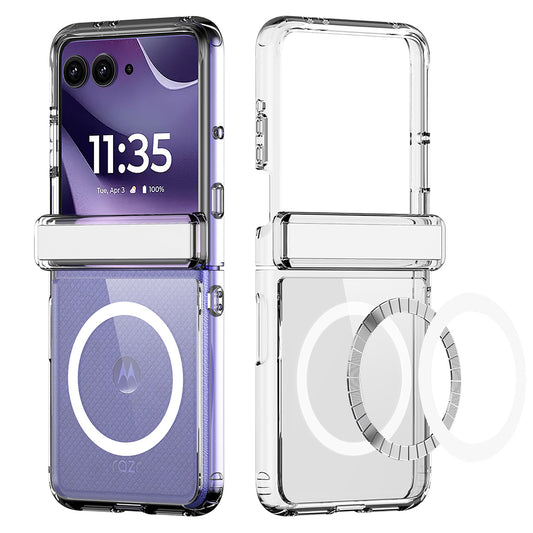 Калъф MagSafe за Motorola Razr 70 / Razr 60 / Razr 50, DUX DUCIS, прозрачен, без шарки