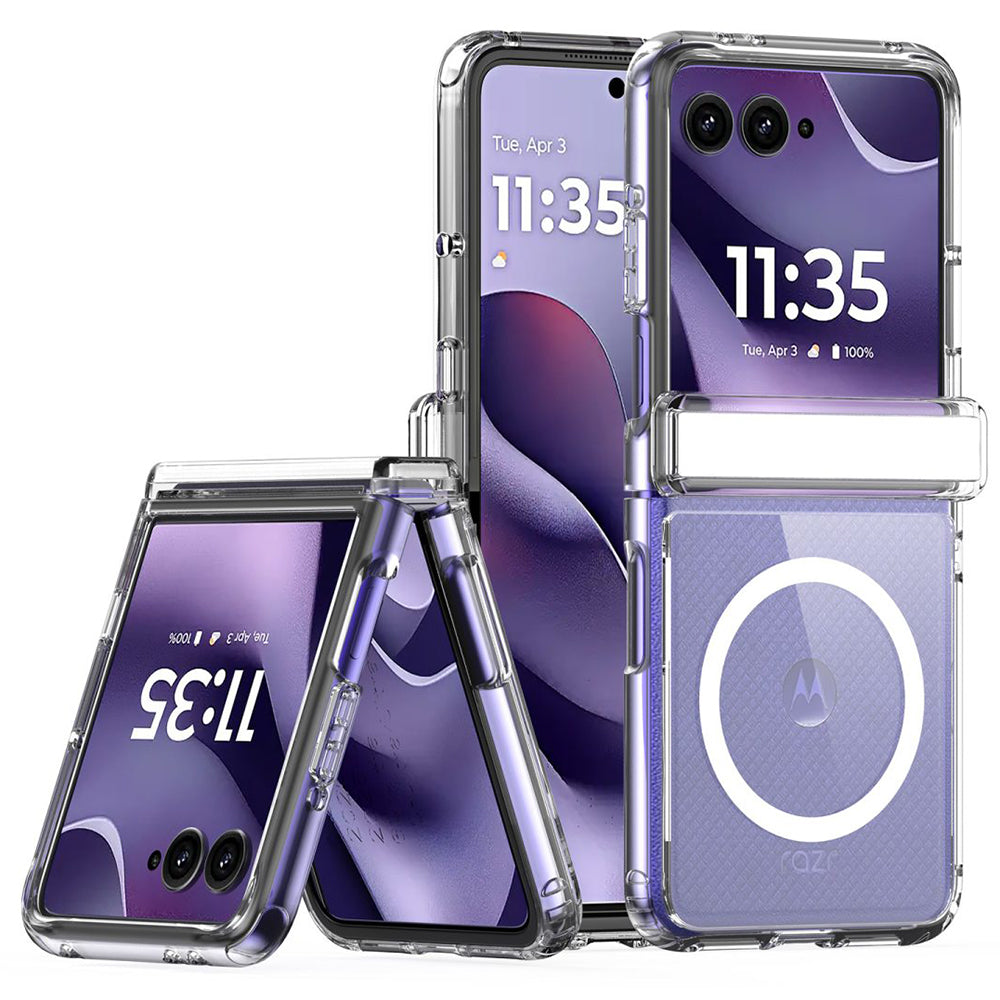 Калъф MagSafe за Motorola Razr 70 / Razr 60 / Razr 50, DUX DUCIS, прозрачен, без шарки