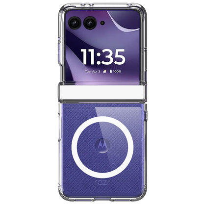 Калъф MagSafe за Motorola Razr 70 / Razr 60 / Razr 50, DUX DUCIS, прозрачен, без шарки