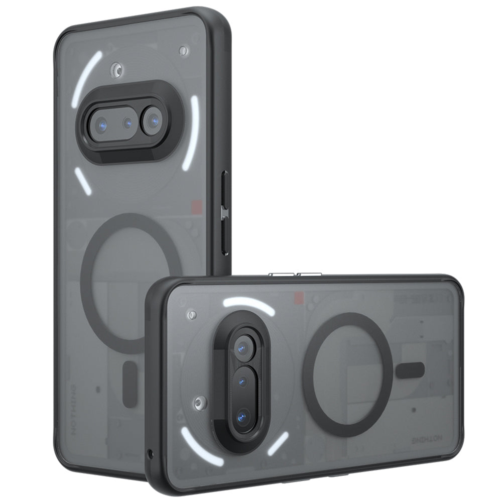 Калъф MagSafe за Nothing Phone (3a), Techsuit, PureFrost, Черен