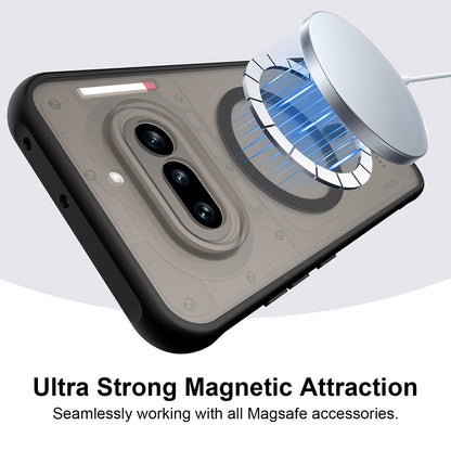 MagSafe Case for Nothing Phone (4a) Pro, Techsuit, HaloFrost II, Black