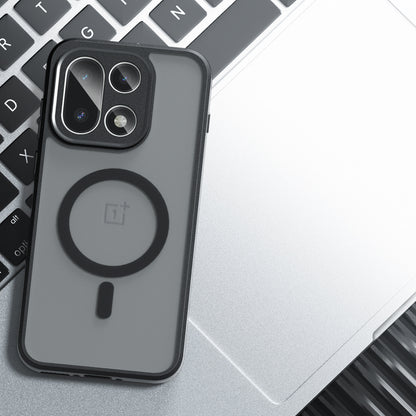 Калъф MagSafe за OnePlus 15, Techsuit, PureFrost, Сатенено Черен
