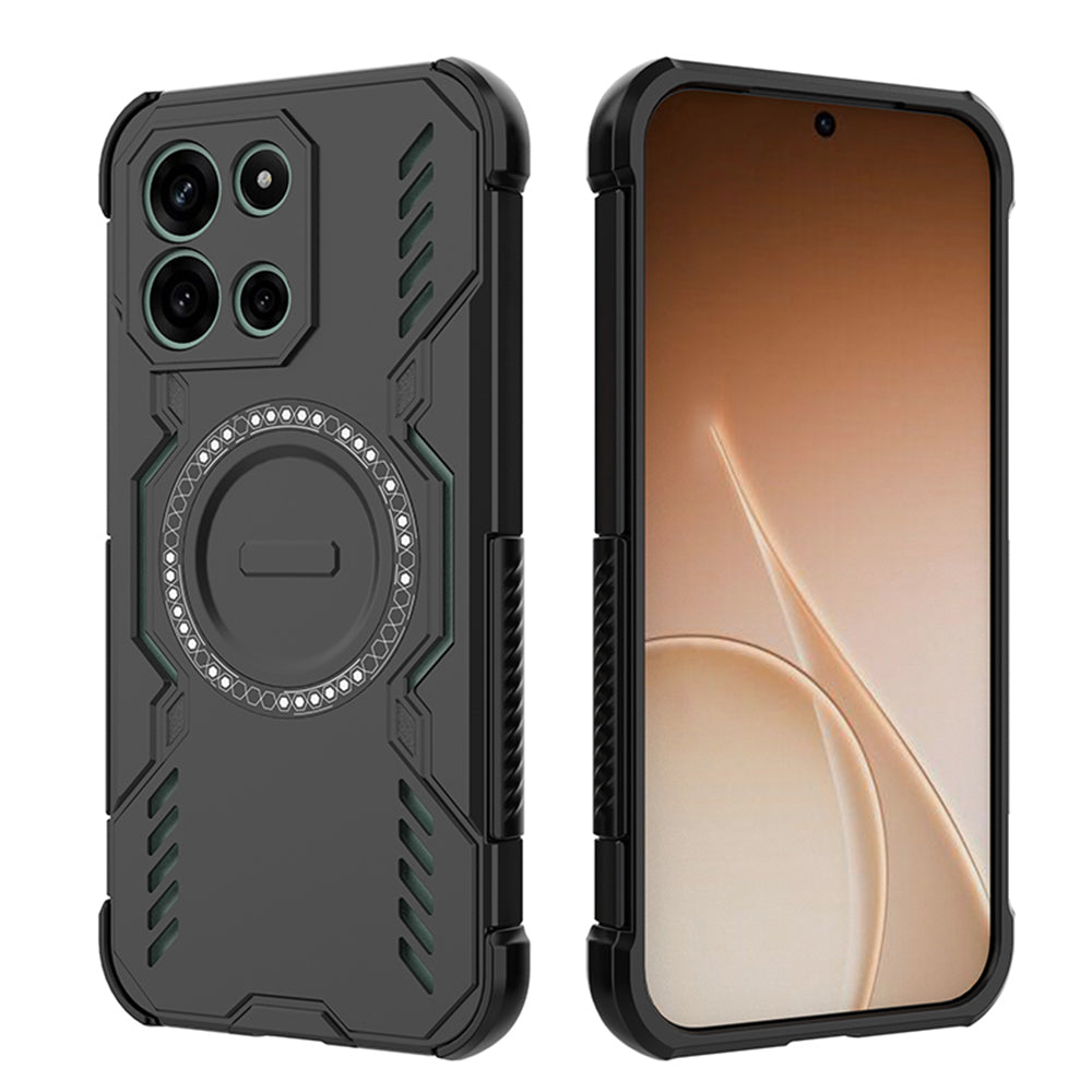 Калъф MagSafe за OnePlus Nord 6, Techsuit, ArmorMag, Черен