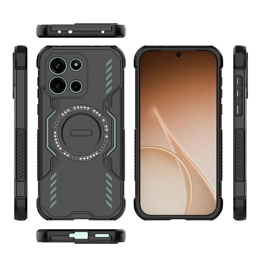 Калъф MagSafe за OnePlus Nord 6, Techsuit, ArmorMag, Черен