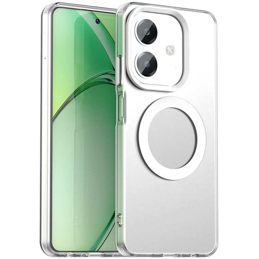 Калъф MagSafe за Oppo A3 4G / A3 5G, Techsuit, CandyCase, Бял