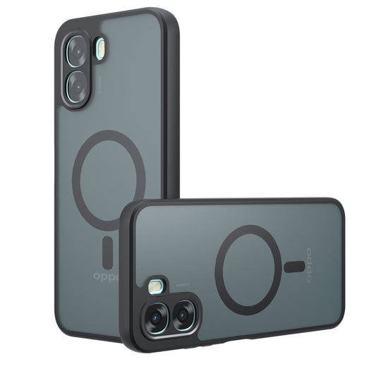 MagSafe Case for Oppo A6k 4G / A6x 4G / A6x, Techsuit, PureFrost, Matte Black