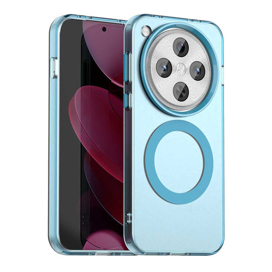 Калъф MagSafe за Oppo Find X8 Pro, Techsuit, CandyCase, Син