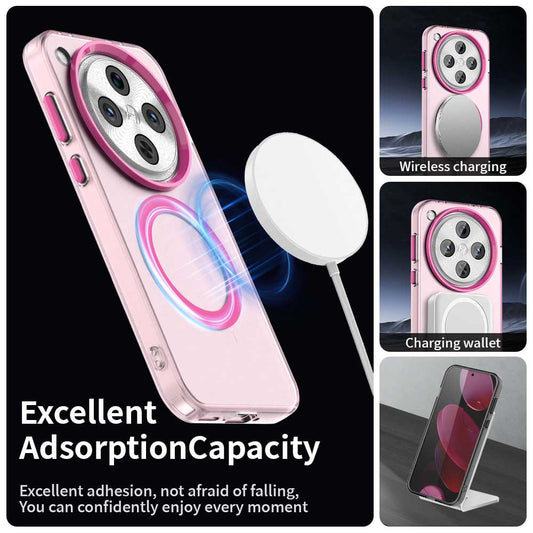 MagSafe калъф за Oppo Find X8 Pro, Techsuit, CandyCase, Розов