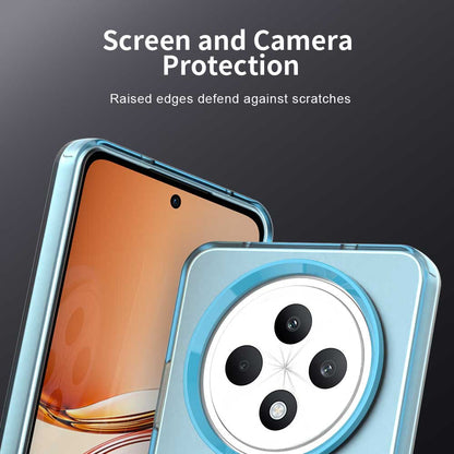 Калъф MagSafe за Oppo Reno12 FS 5G / Reno12 FS 4G / Reno12 F 4G / Reno12 F, Techsuit, CandyCase, Син
