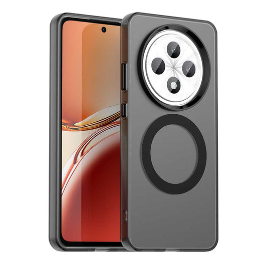 MagSafe калъф за Oppo Reno12 FS 5G / Reno12 FS 4G / Reno12 F 4G, Techsuit, CandyCase, Черен