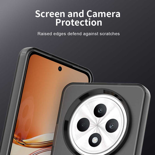 MagSafe калъф за Oppo Reno12 FS 5G / Reno12 FS 4G / Reno12 F 4G, Techsuit, CandyCase, Черен