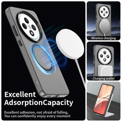 MagSafe калъф за Oppo Reno12 FS 5G / Reno12 FS 4G / Reno12 F 4G, Techsuit, CandyCase, Черен