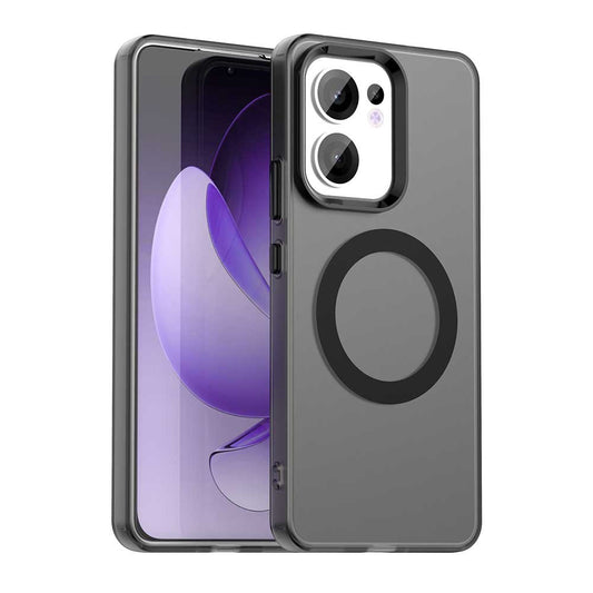 Калъф MagSafe за Oppo Reno13 FS 5G / Reno13 F 4G / Reno13 F, Techsuit, CandyCase, Черен