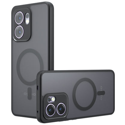Калъф MagSafe за Oppo Reno13 FS 5G / Reno13 F 4G / Reno13 F, Techsuit, PureFrost, Черен