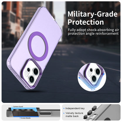 Калъф MagSafe за Oppo Reno14, Techsuit, CandyCase, Лилав