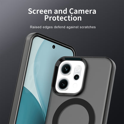 Калъф MagSafe за Oppo Reno14, Techsuit, CandyCase, Черен