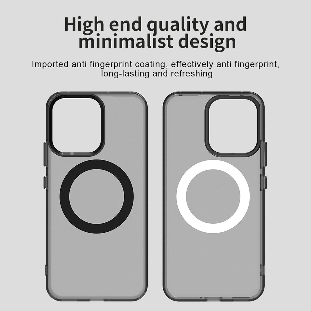 Калъф MagSafe за Oppo Reno14, Techsuit, CandyCase, Черен