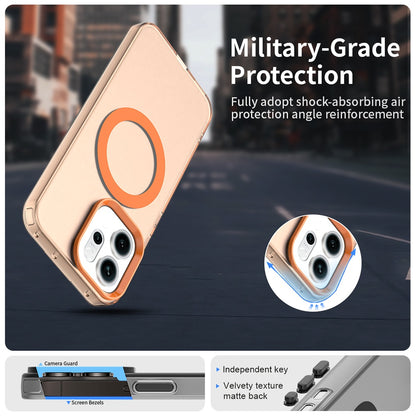 Калъф MagSafe за Oppo Reno14, Techsuit, CandyCase, Оранжев