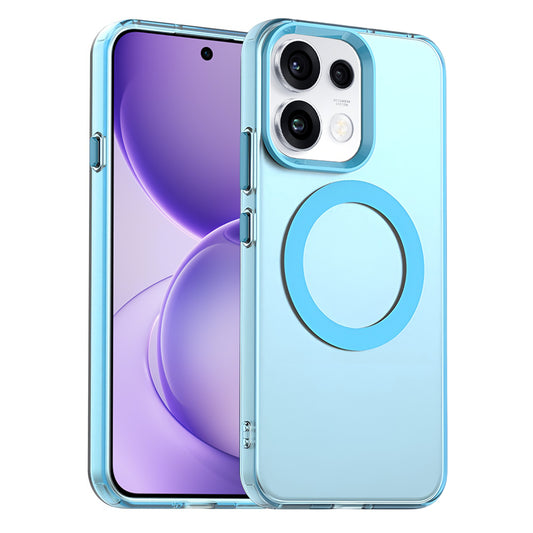 Калъф MagSafe за Oppo Reno16 F / Reno16 FS, Techsuit, CandyCase, Син
