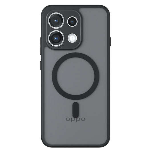 Калъф MagSafe за Oppo Reno16 F / Reno16 FS, Techsuit, PureFrost, Черен сатен
