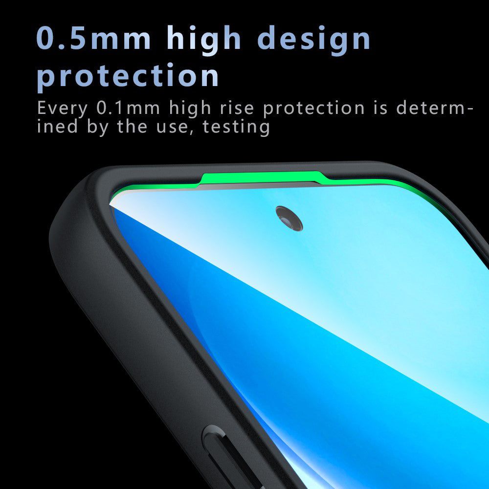 Калъф MagSafe за Oppo Reno16 F / Reno16 FS, Techsuit, PureFrost, Черен сатен