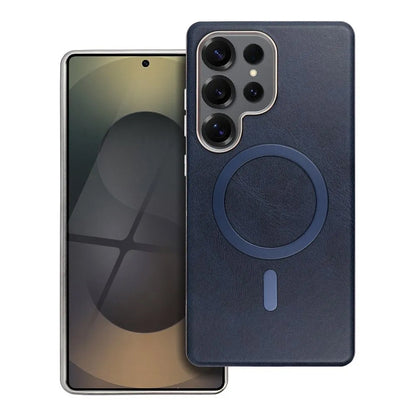 Калъф MagSafe за Samsung Galaxy A56 A566, OEM, Gentleman Mag, Тъмносин
